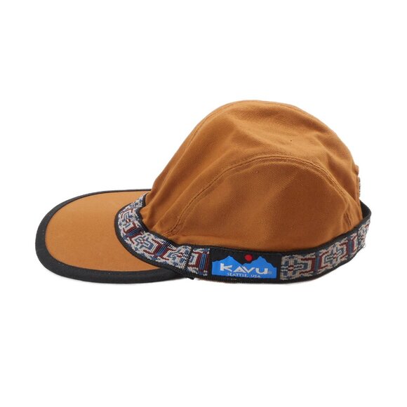 Kavu Other - Kavu size L Canvas Trail Panel Hat Adjustable Strap Cap USA Made Hiking Camping